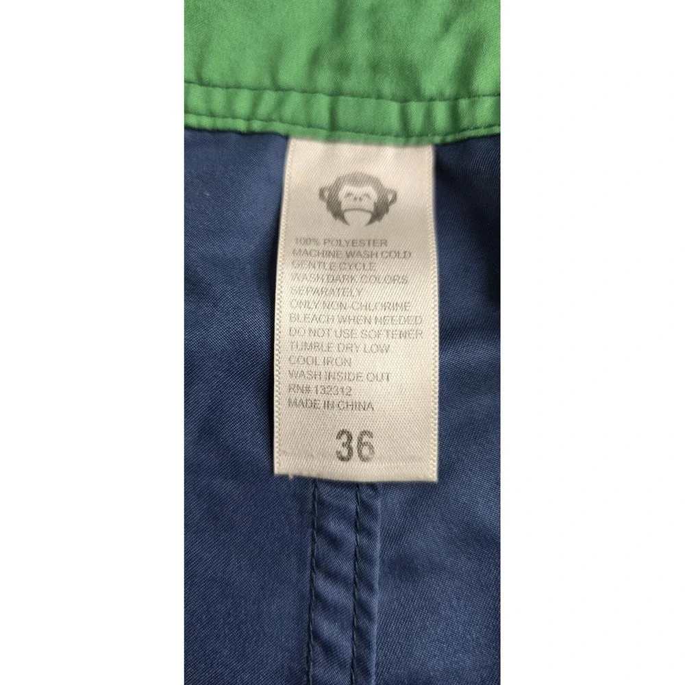 Howler Brothers Board Shorts Mens 36 Navy Green Logo 10